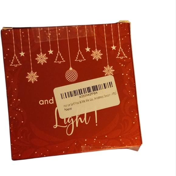 2025 Christmas Ceramic Ornament Horse & Girl You & Me We Got This - Picture 5 of 5